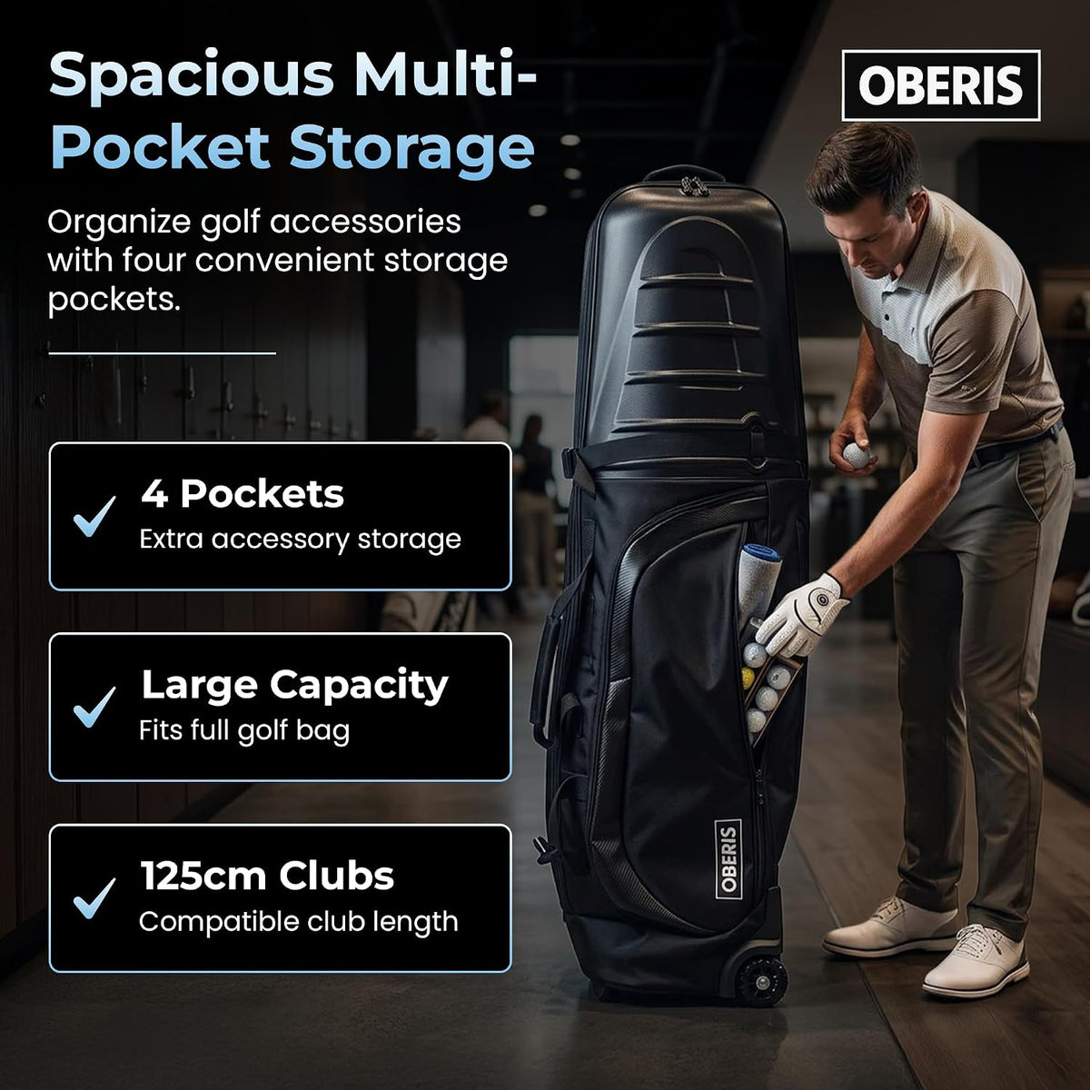 Golf Travel Bags for Airlines for Men
