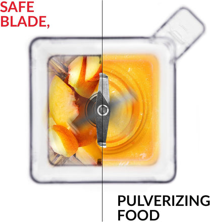 Total Blender Classic (Black) & 75Oz* Fourside Jar | Powerful and Reliable Kitchen Blender; 10 Speeds with Pulse; Six Preprogrammed Cycles for One Touch Consistent Blends