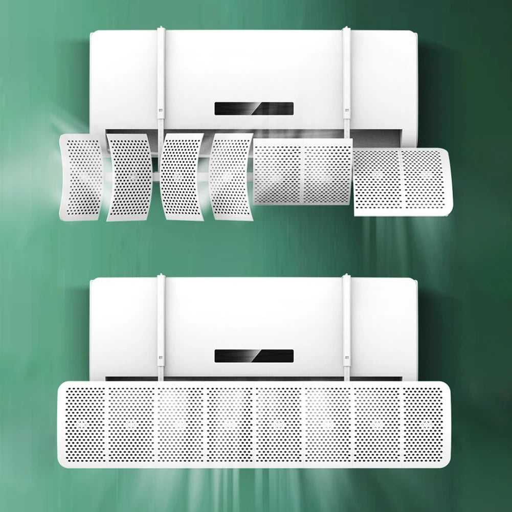 Air Conditioner Windshield External Conditioner Cover Filter Wind Deflector Air Conditioner Wall Mounted Dust Cover for Home