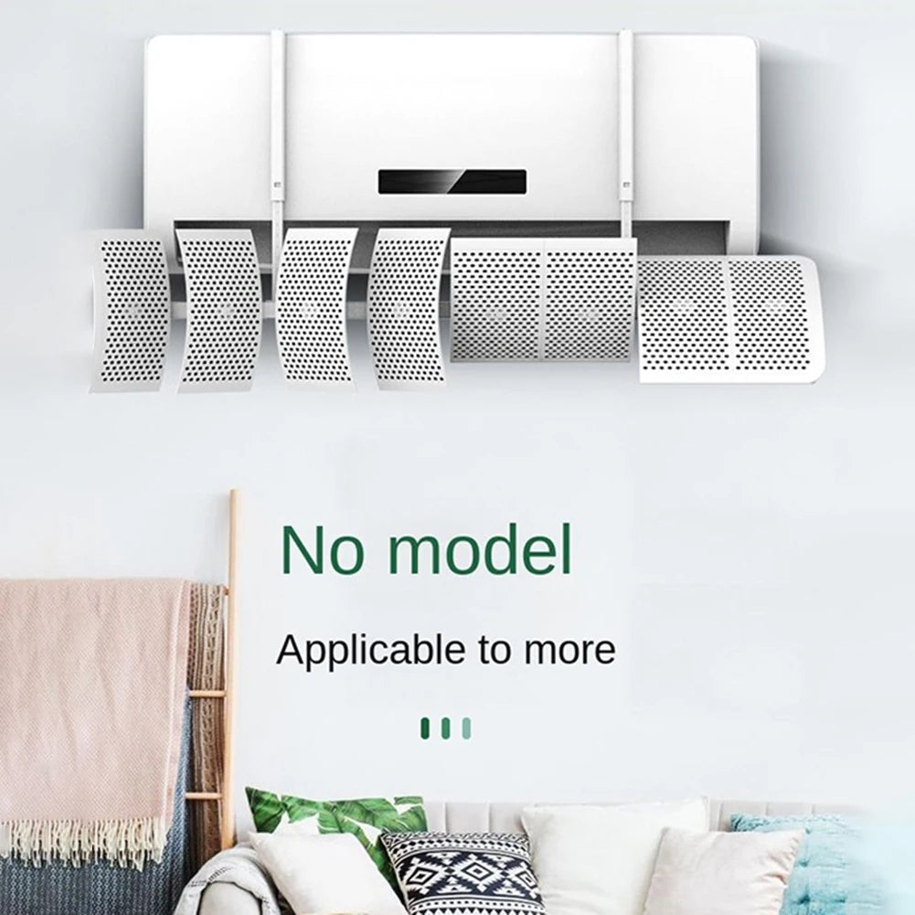 Air Conditioner Windshield External Conditioner Cover Filter Wind Deflector Air Conditioner Wall Mounted Dust Cover for Home