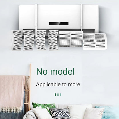 Air Conditioner Windshield External Conditioner Cover Filter Wind Deflector Air Conditioner Wall Mounted Dust Cover for Home
