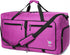 Large Duffle Bag for Travel Women & Men. Durable Lightweight Foldable Travel Duffel Bags for Traveling Women. 60L Duffle Bags for Overnight Bag with Shoe Compartment Collapsible Weekender Duffel