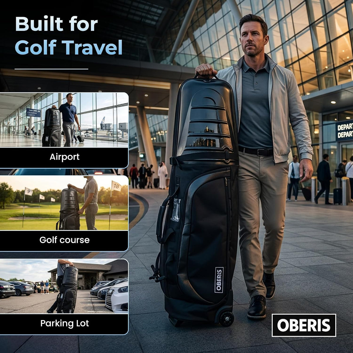 Golf Travel Bags for Airlines for Men