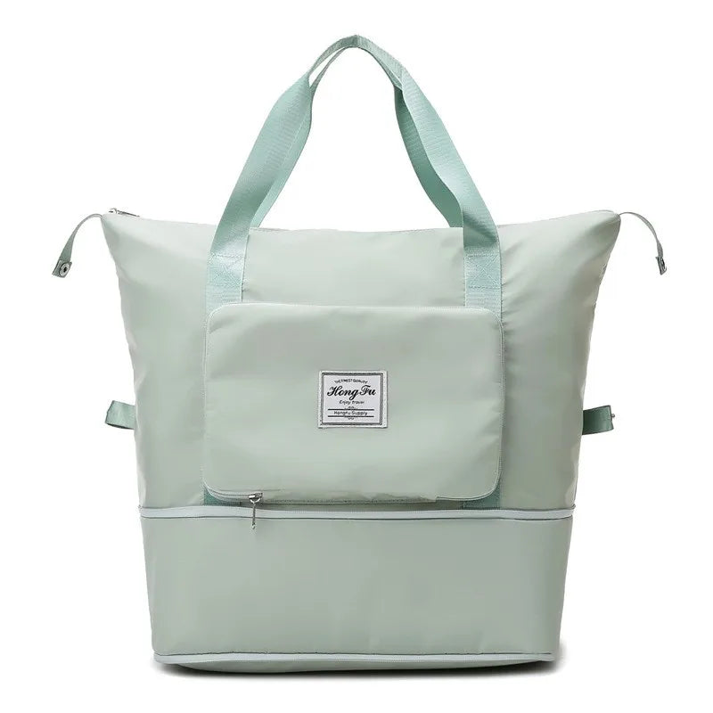 Large Capacity Folding Travel Bags Waterproof Luggage Tote Handbag Travel Duffle Bags Women Gym Yoga Storage Bags