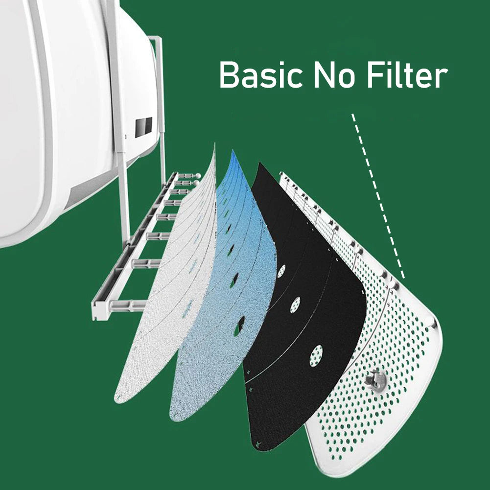 Air Conditioner Windshield External Conditioner Cover Filter Wind Deflector Air Conditioner Wall Mounted Dust Cover for Home