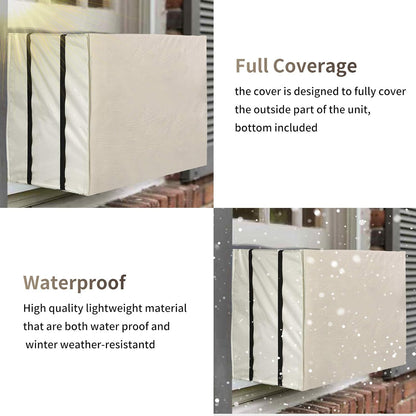 Window Air Conditioner Cover Outside,Wndow Ac Covers for Outside,Air Conditioner Covers for outside Window (25Wx20Dx17H) Air Conditioner Covers for Window Units.