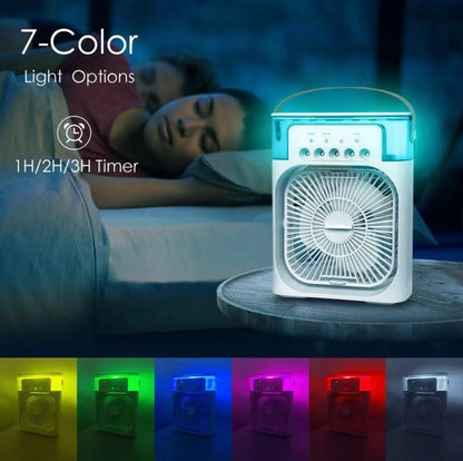 Portable Humidifier Air Cooler Mini Fan